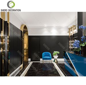 Mobilier professionnel pour salon de coiffure, miroir sur mesure pour salon de coiffure, mobilier pour salon de manucure, pour la décoration intérieure de salon - Product Image 5