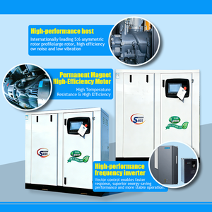 55 kW Einstufiger Permanentmagnet-Frequenzumrichter-Kompressor Niedriger Energieverbrauch Geräuscharm Hohe Energieeffizienz für Industrielle Anwendungen - Product Image 4