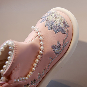 Hanfu da ragazza autunno inverno stivali con gonna a cavallo stile cinese per bambini traspirante Slip-On alla caviglia <span class=keywords><strong>stivaletti</strong></span> <span class=keywords><strong>in</strong></span> <span class=keywords><strong>gomma</strong></span> - Product Image 2