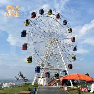 <span class=keywords><strong>Grande</strong></span> <span class=keywords><strong>Roue</strong></span> de 30m, 18 Cabines, 72 Personnes, 26KW, pour Parc d'Attractions Extérieur, en Acier et Alliage d'Aluminium, à Vendre - Product Image 2