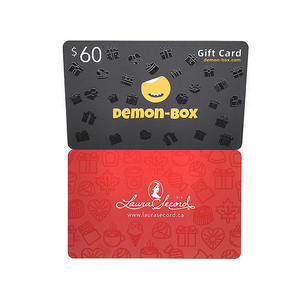 Conception professionnelle Carte <span class=keywords><strong>de</strong></span> <span class=keywords><strong>bon</strong></span> <span class=keywords><strong>de</strong></span> <span class=keywords><strong>réduction</strong></span> en plastique <span class=keywords><strong>à</strong></span> impression personnalisée et personnelle Carte cadeau en PVC - Product Image 4