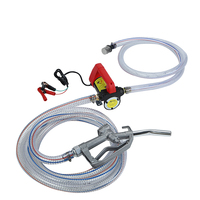 Pompe électrique portable pour carburant ou huile à piles, kit de transfert, kerosene, 12V, 24V AC, 220V, 175W, 260W