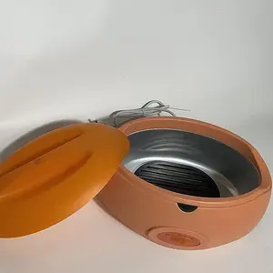 Mini balmumu ısıtıcı makinesi balmumu erir için taşınabilir epilasyon Pot ağda ısıtıcı
