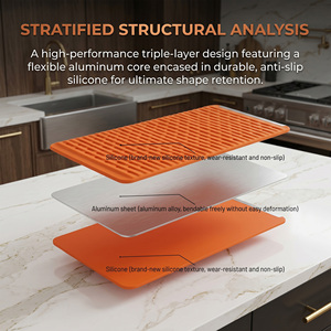 Soporte de Teléfono Plegable y Deformable de Silicona Antideslizante para Escritorio, Ideal para Viajes al Aire Libre - Product Image 3