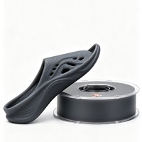 Filament d'imprimante FDM flexible en TPU 95A de 1,75 mm pour prototypes de chaussures, bobine de 1 kg, vente en gros