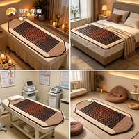 Almohadilla Térmica Mini Uniforme y Estable con Incrustaciones de Turmalina Natural Jiwan Lejia para Relajación en Interiores