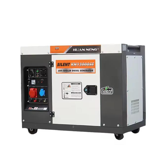 Portable Silent 10kva Diesel Electrical Generator  3 Phase 230V/380v  50/60hz Industrial Alternator 220V Power Plant