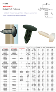 หมุดกดหนามทำจากไนลอนสำหรับต้นคริสต์มาส - Product Image 4