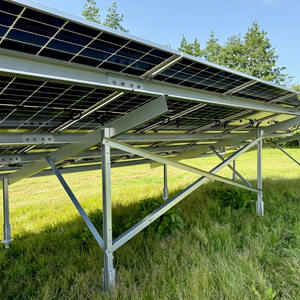 Dessin personnalisé Portrait de paysage Support d'<span class=keywords><strong>installation</strong></span> photovoltaïque Panneau <span class=keywords><strong>solaire</strong></span> vertical Plans de montage au sol - Product Image 4