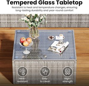 High Quality Outdoor Garden <b>Sofa</b> Sets for Patio Courtyard Furniture <b>Rattan</b> <b>Sofa</b> Corner Sets for Garden Furniture Hotel Use - Product Image 5