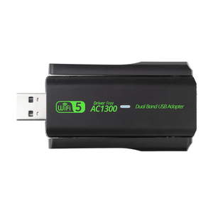 Oem rtl8812cu <span class=keywords><strong>Wifi</strong></span> <span class=keywords><strong>USB</strong></span> dongle 2.4Ghz & 5.8GHz miễn phí điều khiển <span class=keywords><strong>Lan</strong></span> Adapter 1300Mbps <span class=keywords><strong>Wifi</strong></span> Receiver cho PC máy tính xách tay - Product Image 3