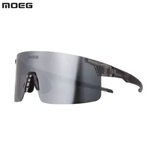 MOEG Polarized Sports Glasses Mens Cycling Running Eyewear Glasses UV400 Polarized Bicycle Glasses