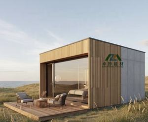 Cabaña Prefabricada Contemporánea <span class=keywords><strong>de</strong></span> <span class=keywords><strong>Madera</strong></span>, Ecológica, Duradera, Impermeable y con Energía Solar, Precio al por Mayor, para Oficina, Hotel o Apartamento - Product Image 3