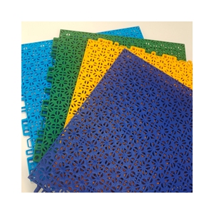 Revêtement de sol pour terrain de sport revêtement de sol extérieur <span class=keywords><strong>en</strong></span> <span class=keywords><strong>plastique</strong></span> pour terrain de basket suspendu carreaux - Product Image 1