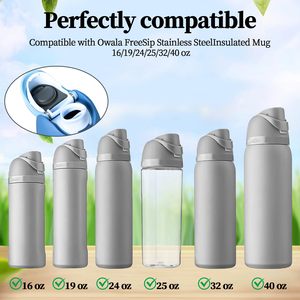 Replacement <b>Stopper</b> Compatible with FreeSip 24oz 32oz Replacement <b>Stopper</b> Sealed <b>Bottle</b> Cap Silicone <b>Stopper</b> - Product Image 3