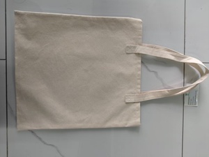 กระเป๋าผ้าฝ้ายพร้อมใช้งาน กระเป๋าช้อปปิ้งผ้าฝ้ายสไตล์เวียดนาม สะพายไหล่ เป็นมิตรกับสิ่งแวดล้อม ใช้ซ้ำได้ ทนทาน ปรับแต่งได้ - Product Image 2