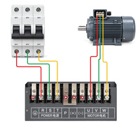 Variateur de fréquence (VFD) 30 kW MBR600 380V triphasé à contrôle vectoriel sans capteur pour systèmes de contrôle de vitesse de moteur AC