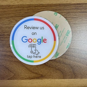 Thẻ NFC 25Mm/30Mm In Logo Theo Yêu Cầu Thẻ Điện Thoại Truyền Thông Xã Hội NFC Nhãn Dán Epoxy NFC - Product Image 2