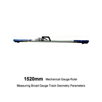 Regla de Medición Mecánica y Digital de 1520 mm para Geometría de Vía Ancha