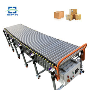 Trasportatore a rulli di scarico portatile flessibile alimentato da magazzino - Product Image 1