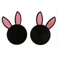 Forme personnalisée du sein Nipple Cover Stickers Sexy Nipple Pasties Glitter Breast Sticker pour fille Party Decoration