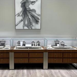 Vitrine <span class=keywords><strong>de</strong></span> présentation en verre à façade ouverte avec tiroirs pour magasin <span class=keywords><strong>de</strong></span> détail - Product Image 1