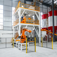 Ligne de production polyvalente de mortier sec pour adhésif carrelage, mastic mural et mortier de maçonnerie – Usine de fabrication automatique – Prix usine