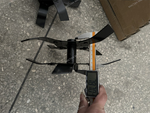 Durable <b>Sharpened</b> Tiller <b>Blade</b> 28mm 9T Tiller Attachment for Brush Cutter Weeder Tiller Cultivator Head for Cultivators - Product Image 5