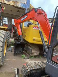 Mini-excavatrice sur chenilles Doosan d'occasion de 1 tonne, de qualité supérieure, à couple élevé, d'origine japonaise, garantie 1 an, composants principaux inclus - Product Image 5