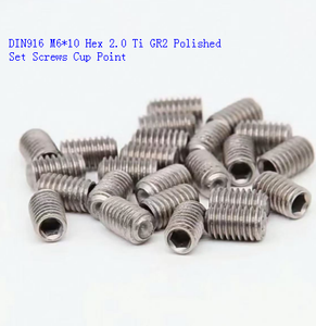 Din916 Bộ Ốc Vít <span class=keywords><strong>ti</strong></span> <span class=keywords><strong>gr2</strong></span> M6 * 10 - Product Image 2