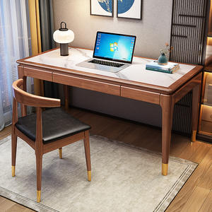 Nouveau bureau en bois massif de style chinois, modèle 819, pour petits appartements, usage domestique, étude, écriture, luxe léger, <span class=keywords><strong>ordinateur</strong></span> - Product Image 1