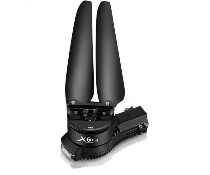 X6 Plus con hélice 24*80