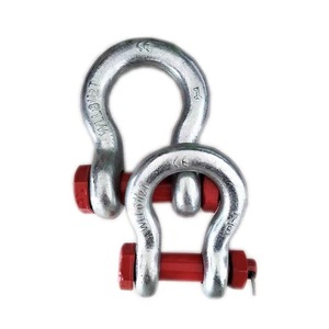 <span class=keywords><strong>G213</strong></span> G215 G2130 G2150 Acier forgé 3/8 1/2 5/8 Manille de grue galvanisée Manille d'arc en D - Product Image 3