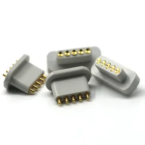 Yongtan China factory POS machine charging spring pin e comune 6p double row pogopin spring pindouble head pogo pin