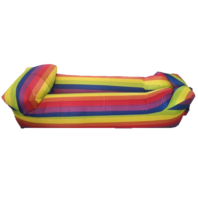 thumbnail image 1 of Tumbona inflable para exteriores para adultos, sofá de aire, hamaca, sofá portátil plegable, silla de playa hinchable, accesorios impermeables para acampar, 1 of 4
