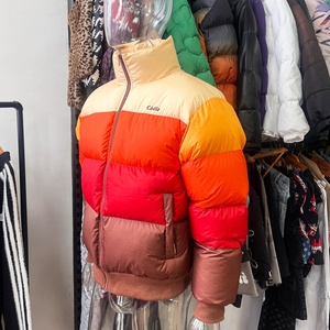 Puffer Jacket Custom Design Best Quality <b>Winter</b> Warm Zip up Padded Coats Cropped Thick Bomber Down Jackets for Men Manufacturer - Product Image 4