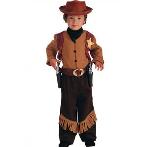 Costume da Cowboy per Bambini, Taglia 3 Anni, Altezza 102 cm - Product Image 1