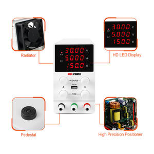 NICE <span class=keywords><strong>POWER</strong></span> SPS305 <span class=keywords><strong>30V</strong></span> 5A DC 전원 공급 장치, 휴대폰 수리용 가변 스위칭 전원 4자리 디지털 3세트 디스플레이 - Product Image 4