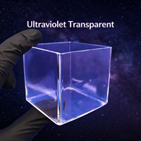 Placa de Cuarzo Transparente Profesional Personalizada, Recipiente Circular para Cultivo Celular de Semiconductores, Servicios de Soldadura y Corte, Uso en Laboratorio
