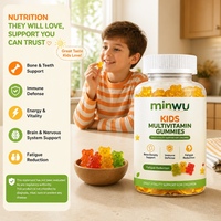 Fruit Candy Dagelijkse Supplement Vegan Suiker Vrij Glutenvrij Natuurlijk Non-GMO Kinder Multivitamine Gummies Immuunondersteuning