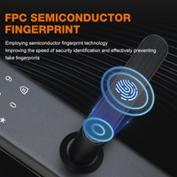 Cerradura Inteligente para Puerta con Huella Dactilar, Sin Llave, Teclado Electrónico, TTlock, Juego de Cerradura con Contraseña para Puerta, Fabricante OEM