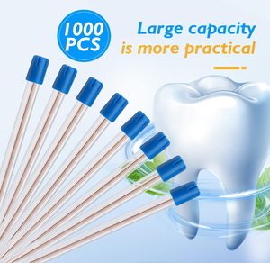 Alat Hisap Saliva Sekali Pakai Warna Biru Terbuat dari Bahan PVC Alat Hisap Saliva - Product Image 3