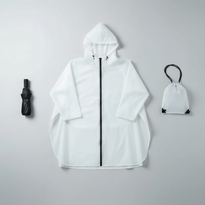 Poncho Impermeable Multifuncional, Ligero y Ecológico con Capucha para Senderismo al Aire Libre - Product Image 1