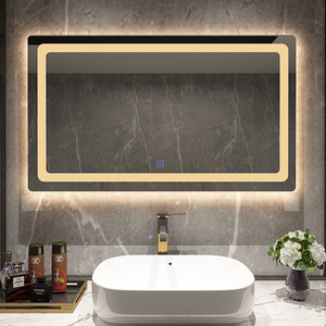 Haut carré anti-buée miroir salle de bain led miroir lumineux pour <span class=keywords><strong>babershop</strong></span> - Product Image 2