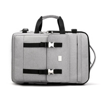 Mochila de nailon de gran capacidad para ordenador, moderna, ligera, impermeable, transpirable, con cremallera, correas con cojín de aire