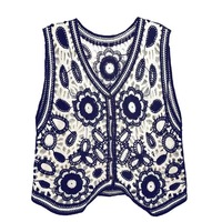 Vente en gros dames crochet été hauts fabricants main crochet hauts couverture ups robe de plage crochet hauts pour femmes