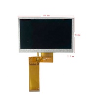 Module LCD TFT IPS 4,3 pouces à écran tactile capacitif standard industriel, 480x272 RGB 24 bits, 40 broches, pour carte de brochure vidéo