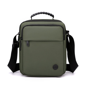 Bolso de hombro de nailon, bandolera informal impermeable con cremallera, bolso de mano de moda, bolsos cruzados de viaje para hombre - Product Image 2