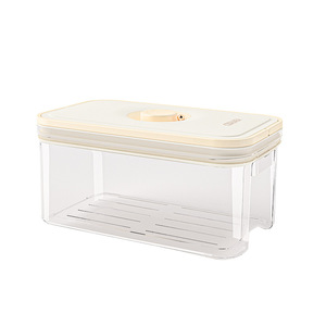 Kitchen Storage <b>Jar</b> Durable Eco-Friendly Plastic Containers for Pantry <b>Food</b> Storage with Organizer Bins - Product Image 6
