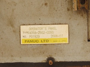 Plc A05b-2502-c050 Operator <strong>Control</strong> for Warranty Product - Product Image 2